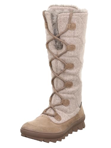 Legero Damen NOVARA warm gefütterte Gore-Tex Stiefel, GIOTTO (BEIGE) 4500 von Legero