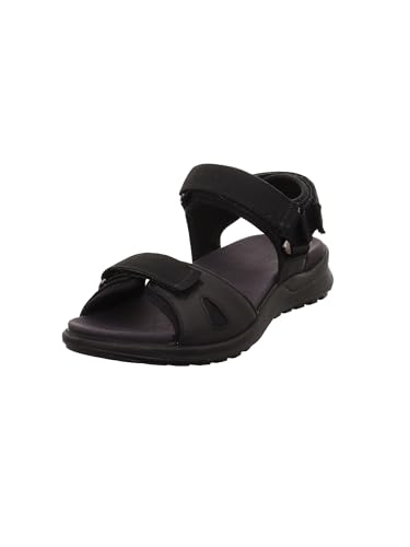 Legero Damen SIRIS Flache Sandale, Schwarz 0100, 41 EU von Legero