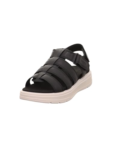 Legero Damen SUNWALKER Flache Sandale, Schwarz 0100, 39 EU Legero Damen SUNWALKER Flache Sandale, Schwarz 0100, 39 EU von Legero