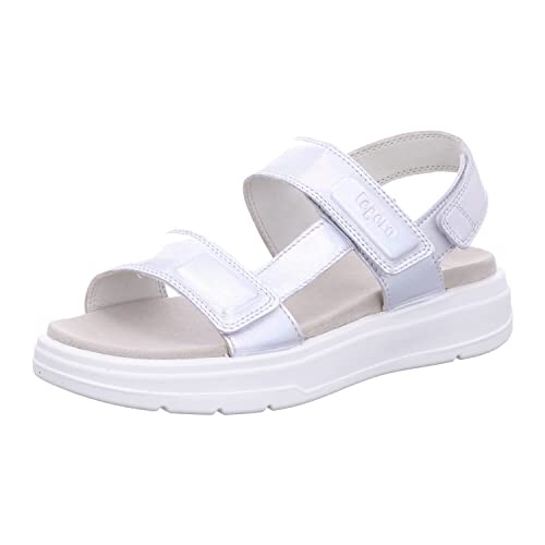 Legero Damen SUNWALKER Sandale, METALLIC Silver 9250, 40 EU Legero Damen SUNWALKER Sandale, METALLIC Silver 9250, 40 EU von Legero
