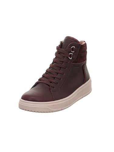 Legero Damen Sneaker REJOISE Frauen Schnürschuhe,Schnürer,Halbschuhe,Straßenschuhe,Business,Freizeit Weite: G (WMS), Dark Cherry (ROT) (970), 39 EU von Legero