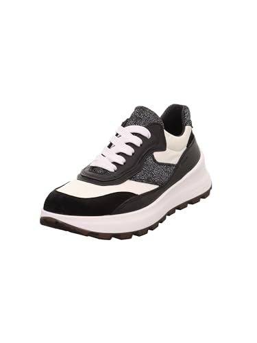 Legero Damen Sneaker T4-Run Frauen Schnürschuhe,Schnürer,Halbschuhe,Straßenschuhe,Business,Freizeit Weite: Normal, Multicolour (SONSTIGE) (100), 39 EU von Legero