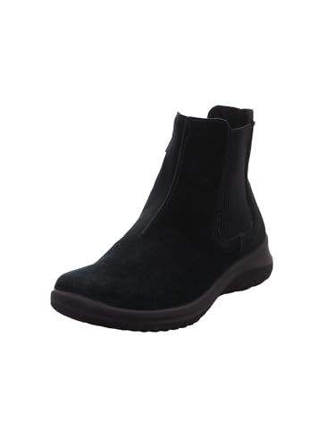 Legero Damen Softboot Leicht Gefütterte Gore-tex Chelsea-Stiefel, Schwarz 0000, 42.5 EU von Legero