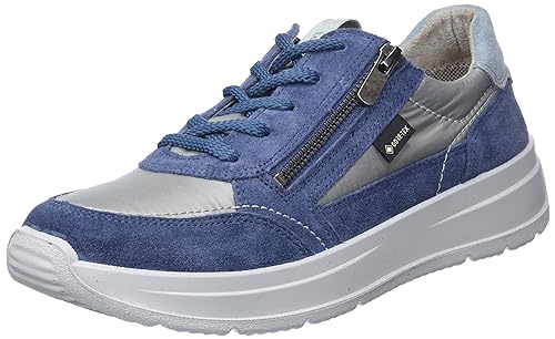 Legero Damen Sprinter Sneaker, INDACOX (BLAU) 8600, 41.5 EU Schmal von Legero