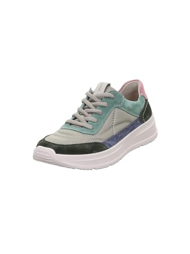 Legero Damen Sprinter Sneaker, Multicolour Green (SONSTIGE) 9780, 39 EU Schmal von Legero