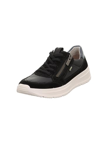 Legero Damen Sprinter Sneaker, Schwarz Schwarz 0000, 38.5 EU von Legero