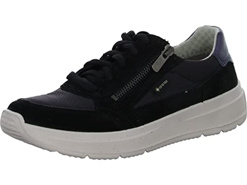 Legero Damen Sprinter Sneaker, Schwarz Schwarz 0000, 39 EU von Legero