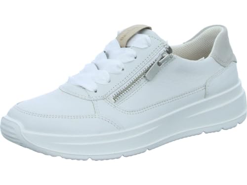 Legero Damen Sprinter Sneaker, Weiß 1000, 38 EU von Legero