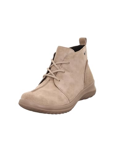 Legero Damen Stiefeletten Softboot Frauen Stiefel,Kurzstiefel,Booties,flach Weite: G (WMS), uebergangsschuhe, CERBIATTO (BEIGE) (500), 39 EU von Legero