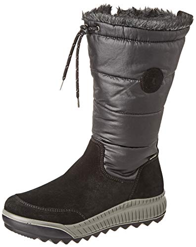 Legero Damen TIRANO warm gefütterte Gore-Tex Schneeschuh, Schwarz 0000, 39 EU von Legero