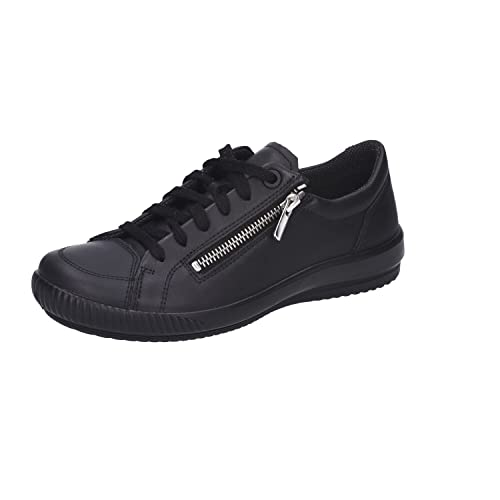 Legero Damen Tanaro Sneaker, Schwarz Schwarz 0200, 37.5 EU von Legero