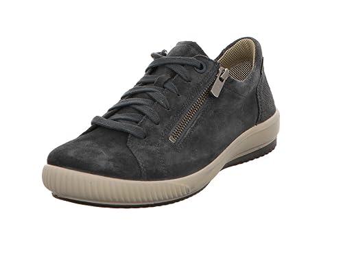 Legero Damen Tanaro Sneaker, Charcoal (GRAU) 2930, 42 EU Schmal von Legero