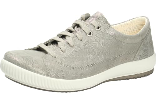 Legero Damen Tanaro Sneaker, Metallic Silber 9150, 40 EU von Legero