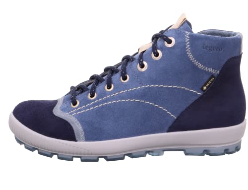 Legero Damen Tanaro Trekking Gore-tex Sneaker, Forever Blue Blau 8620, 41 EU von Legero