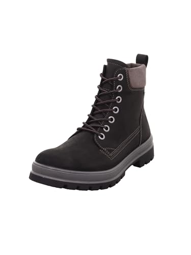 Legero Herren Montana Warm Gefütterte Gore-tex Schneestiefel, Schwarz 0100, 45 EU von Legero