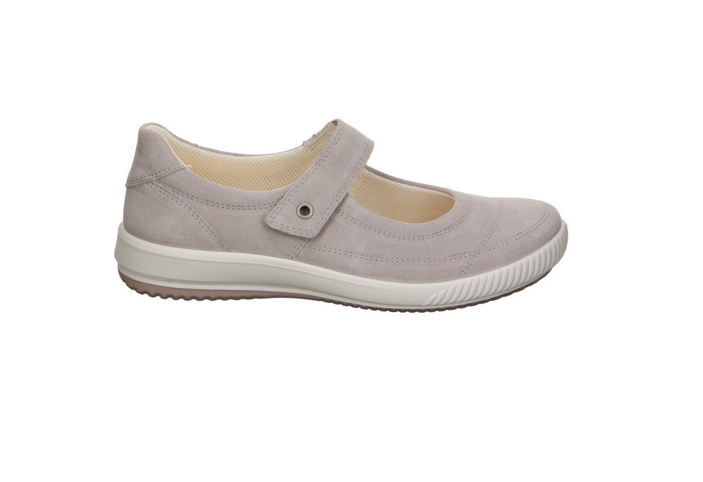 Legero Legero Halbschuh Leder Tanaro 5.0 Velour Comfort Slipper grau Slipper von Legero