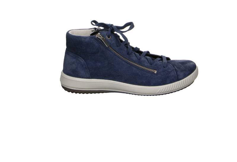 Legero Legero Stiefelette Leder Tanaro 5.0 Velour Comfort Schnürschuhe blau Schnürschuh von Legero