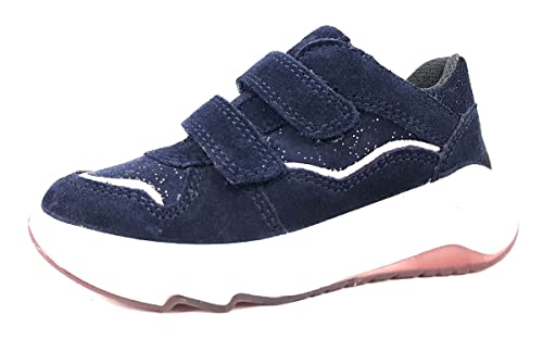 Superfit Mädchen Melody Sneaker, Blau 8000, 36 EU Schmal von Legero