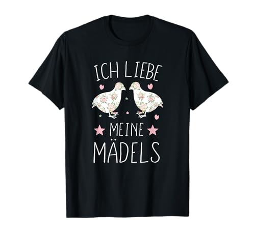 Wachtel Zwergwachtel - Ich liebe meine Mädels Wachteln T-Shirt Wachtel Zwergwachtel - Ich liebe meine Mädels Wachteln T-Shirt von Legewachtel Wachtelvogel Geschenkideen & Zubehör