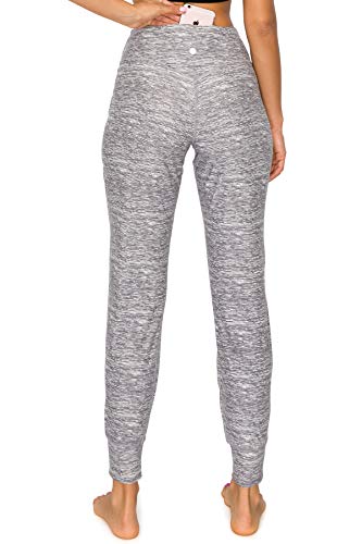 Leggings Depot Damen-Leggings mit, einfarbig, mit Print, Activewear, Jogginghose, Sweatpants, mit Bündchen - - Mittel von Leggings Depot