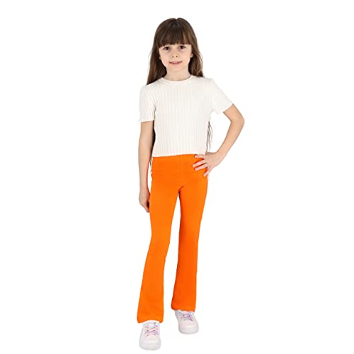 Leggings Empire Schlaghosen Mädchen Kinder Leggings Mit Weitem Bein | Baumwollhosen Elastische Flared Leggings Slim Fit Tanzhosen Jogahosen | Lange Leggings Mädchen Größen 6-13 Jahre von Leggings Empire