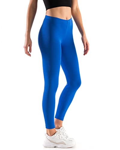 Leggins Empire Damen Leggings aus Baumwolle mit Fleecefutter Lange Winterleggings für Damen Undurchsichtig Warme Opak Gamaschen Leggings mit Fleece Innen Übergrößen 36-56 EU von Leggings Empire