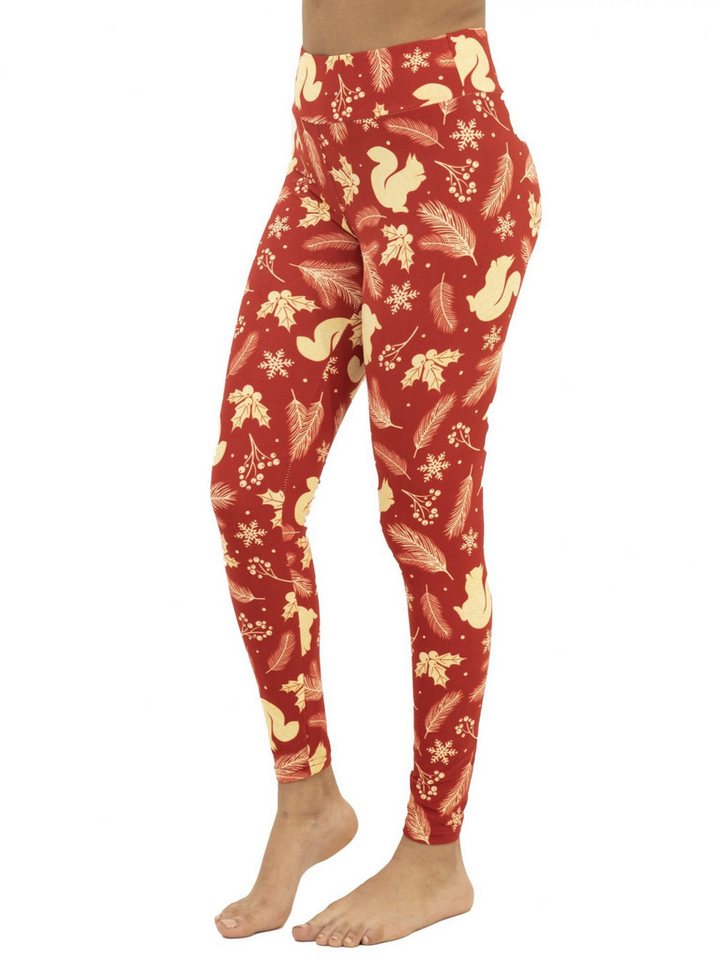 Leggings Park Leggings Super Soft Weihnachtsleggings aus weichem Stoff, Butterweiche (Diese weihnachtlich gestalteten, Leggings bringen den Winterzauber direkt zu Ihnen) von Leggings Park