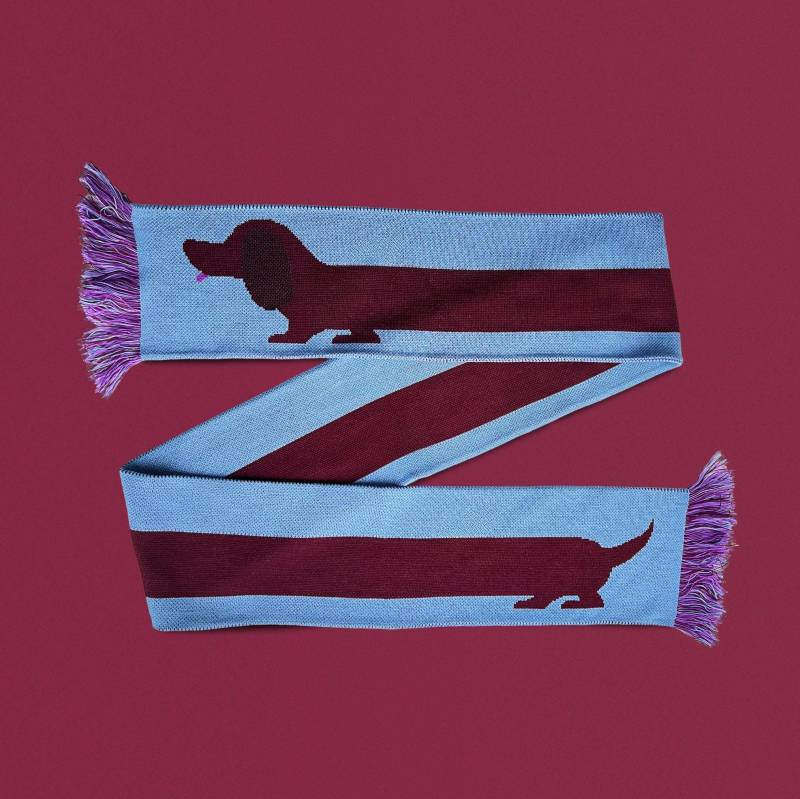 Dackel Schal - Blau von LegitimShop