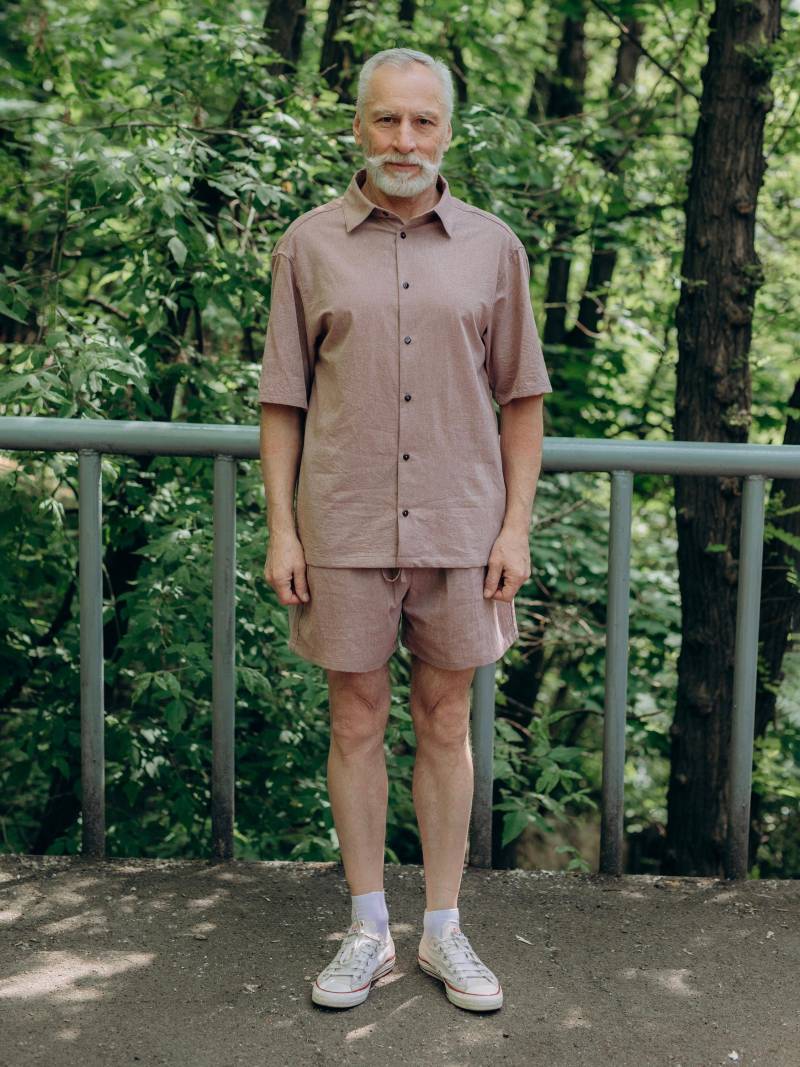 Baumwoll-Pyjama-Shorts Und Shirt-Set, Leichtes Pyjama-Set Für Herren, Atmungsaktives Schlaf-Shirt & Shorts, Trauzeuge-Geschenk, Benutzerdefinierte von LegloHome