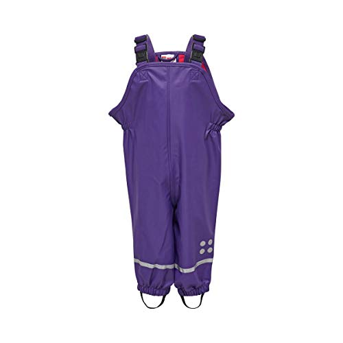 LEGO Wear Baby - Mädchen Regenhose duplo Mädchen Peggy 101-19451, Einfarbig, Gr. 86, Violett (Dark Purple 690) von LEGO