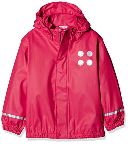 LEGO Wear Mädchen Jamaica Regenjacke, Rot (Red 364), 10 Jahre EU von LEGO