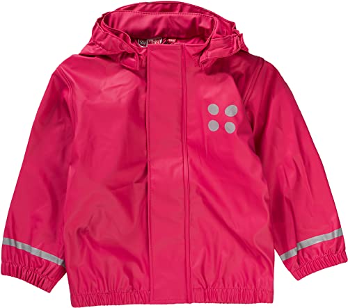 LEGO Wear Mädchen Jane 101-RAIN Jacket Regenjacke, Rot (Red 364), 80 von LEGO