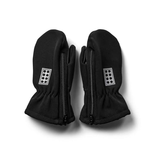 Kabooki Lego® Fäustlinge Softshell – Schwarz – LWARIPO 702 von Kabooki