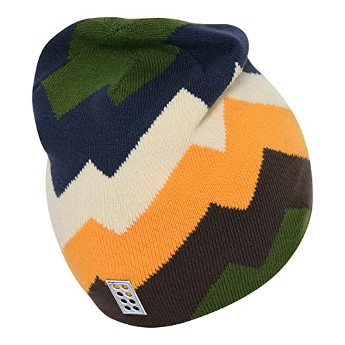 LEGO Wear Jungen Wear Jungen Unisex Wintermütze Skimütze Zum Wenden Lwaorai 703 Beanie M TZE, 590, 52 EU von LEGO