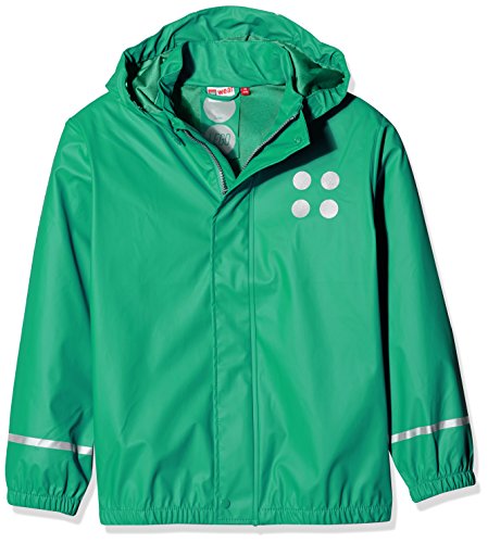 Lego Wear Jungen Jonathan 101 - Rain Jacket Regenjacke, Grün (Light Green 835), 7 Jahre EU von LEGO