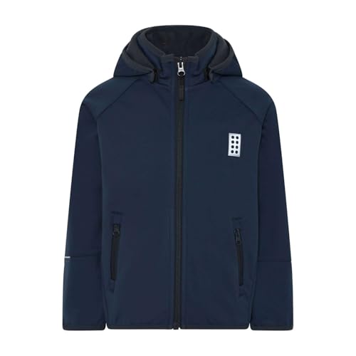 Lego Wear Jungen Lego Wear drenge softshell jakke vandafvisende vindtæt åndbar Jacke, Navy W. Grau, 110 EU von Kabooki