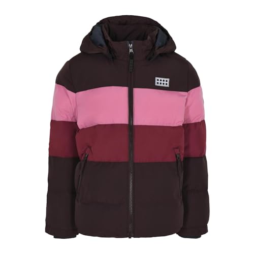 Lego Wear Mädchen Lwjipe 705 - winterjas Jacke, Dunkle Braun, 104 EU von Kabooki