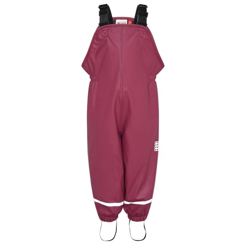 LEGO Wear Mädchen Lwpuelo 703 Wear gevoerde regenbroek Regenhose, 386, 80 EU von LEGO