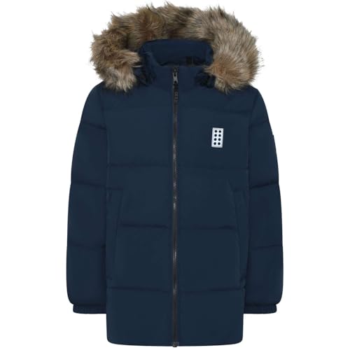 Lego Wear Unisex Lego Wear Exclusive Jungen Unisex Winterjacke mit Zertifizierter Lwjalapo 701 Daunenmantel, 590, 116 EU von LEGO