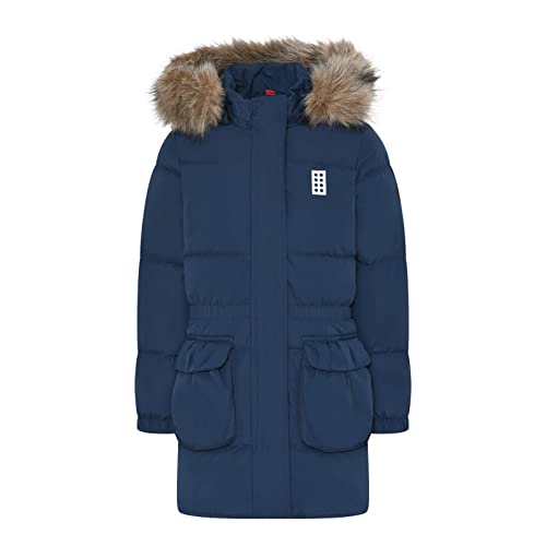 LEGO Wear Unisex Wear Exclusive Mädchen Winterjacke mit Zertifizierter Lwjaselle 702 Daunenmantel, 590, 110 EU von LEGO