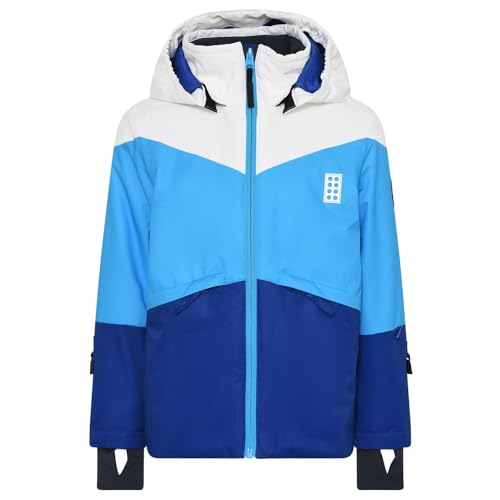 Lego Wear Unisex Lego Wear Jungen Skijacke Winterjacke 5.000 Wassersäule Atmungsaktiv Lwjested 708 Regenjacke, 570, 104 EU von LEGO