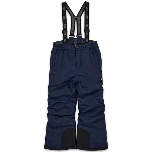 Lego Wear Unisex Lwpowai 708 - Lego Tec Snebukser/skibukser Play Schneehose, Dunkle Navy, 140 EU von Kabooki