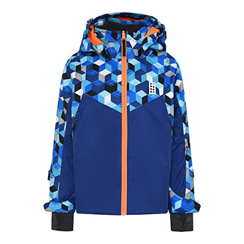 LEGO Wear Unisex Wear Mädchen Skijacke Winterjacke 12.000 Wassersäule Atmungsaktiv Lwjested 704 Regenjacke, 570, 104 EU von LEGO