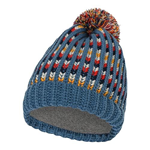 LEGO Wear Unisex Wear Unisex Wintermütze Strickmütze mit Bommel Lwaorai 704 Beanie M TZE, 228, 52 EU von LEGO