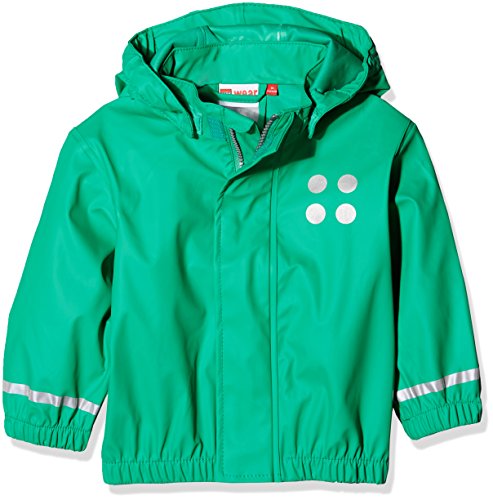 Lego wear duplo Baby - Jungen JUSTICE 101 - Regenjacke, Grün (Light Green 835), Gr. 80 von LEGO