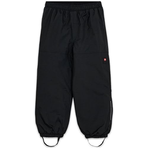 Lego Wear Unisex Kinder Lwpowai - Lego Tec Play Schneehose, Schwarz, 140 EU von Kabooki