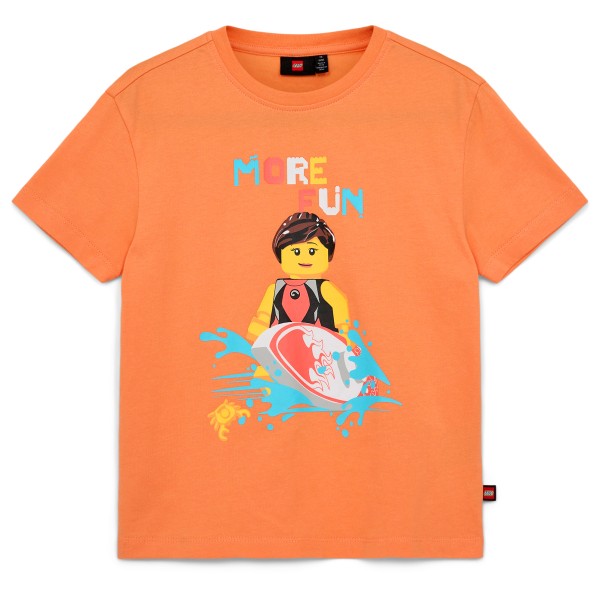 LEGO - Kid's Tano 317 - T-Shirt S/S - T-Shirt Gr 128 orange von Lego