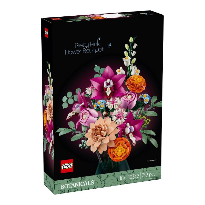 Lego® Botanicals 10342 Schöner Rosafarbener Blumenstrauß von Lego