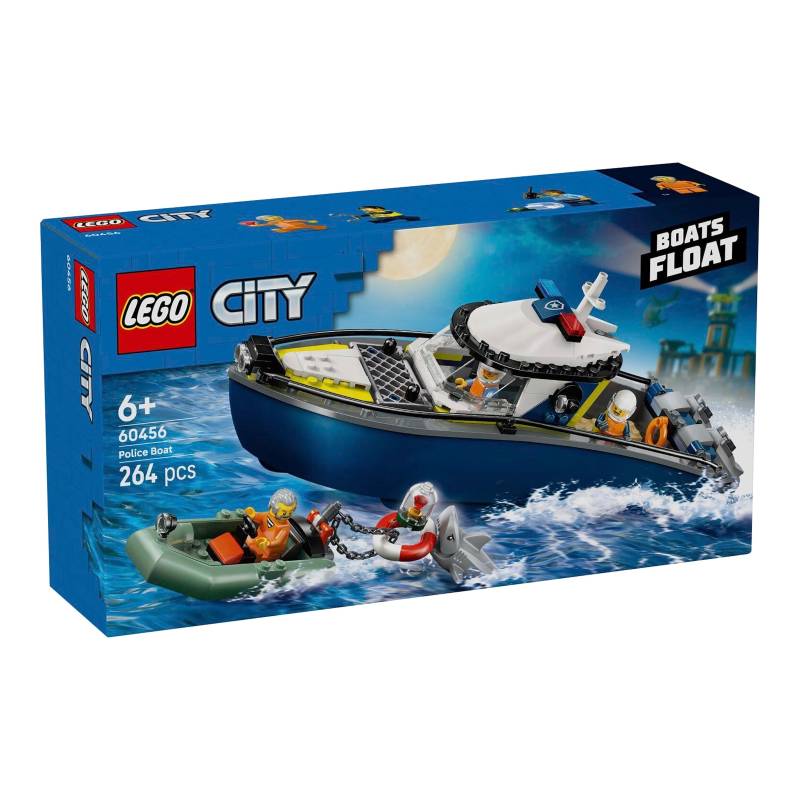 Lego® City 60456 Verfolgungsjagd im Polizeiboot von Lego