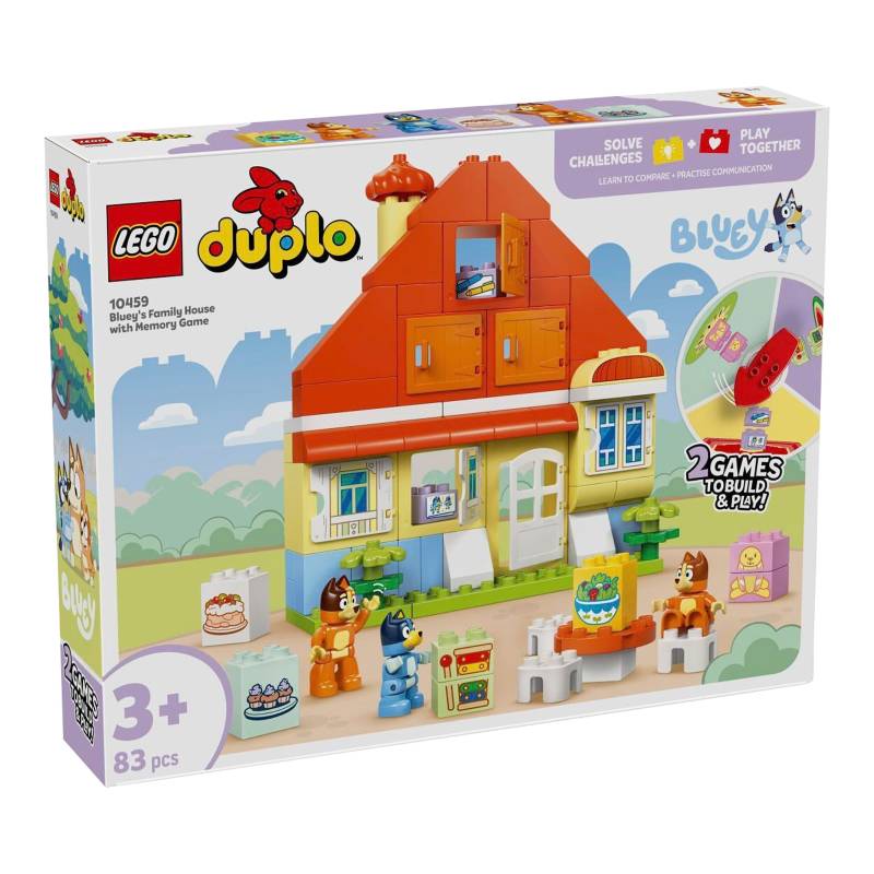 Lego® Duplo® 10459 Blueys Familienhaus mit Memory-Spiel von Lego